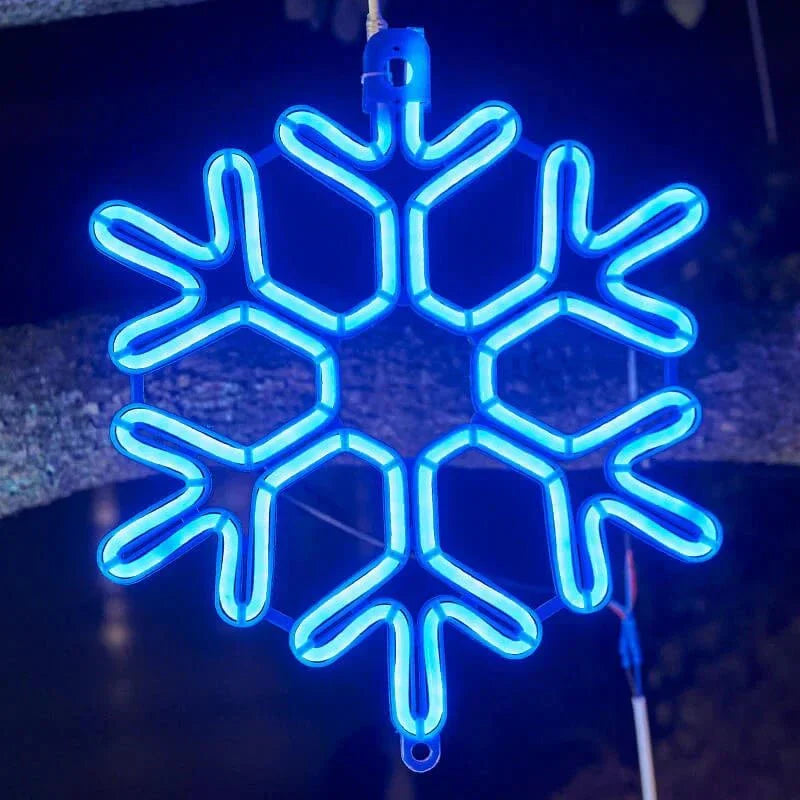 Strålende LED Snefnug Lys | SnowGlow