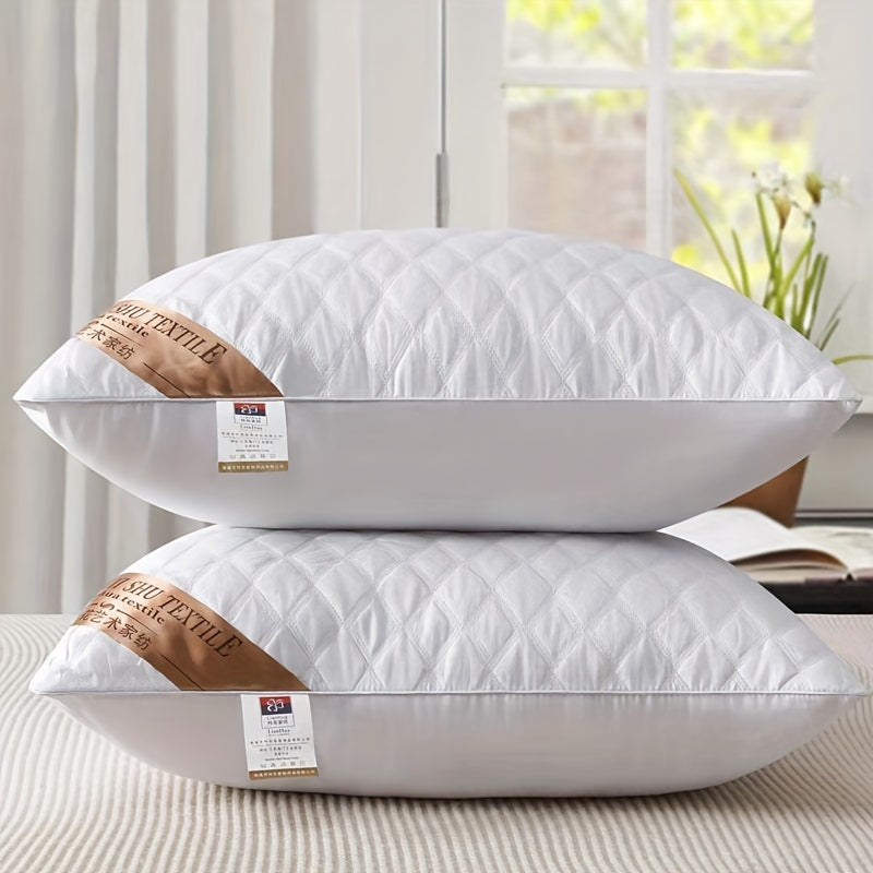 Luxury Hotel-Grade Pillow – High & Low Support, Washable Cover for All Seasons | ComfortLuxe