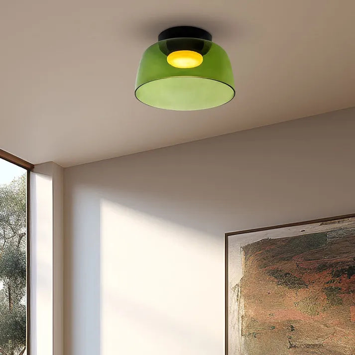 GlasElegance – Medieval ceiling lamp with a modern twist