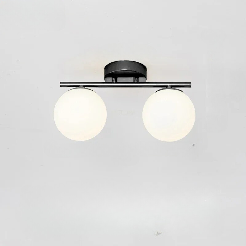 Moderne Dual Globe Lampe | LuxeSphere