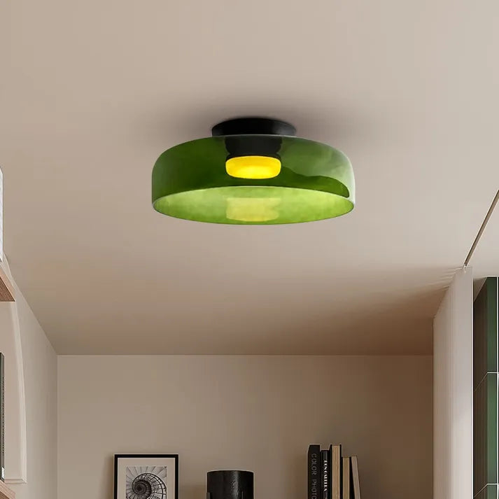 GlasElegance – Medieval ceiling lamp with a modern twist