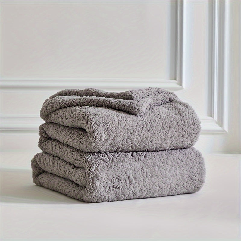 Ultra-Zachte Sherpa Fleece Deken – Warm & Knus voor Bank en Bed | CozyNest