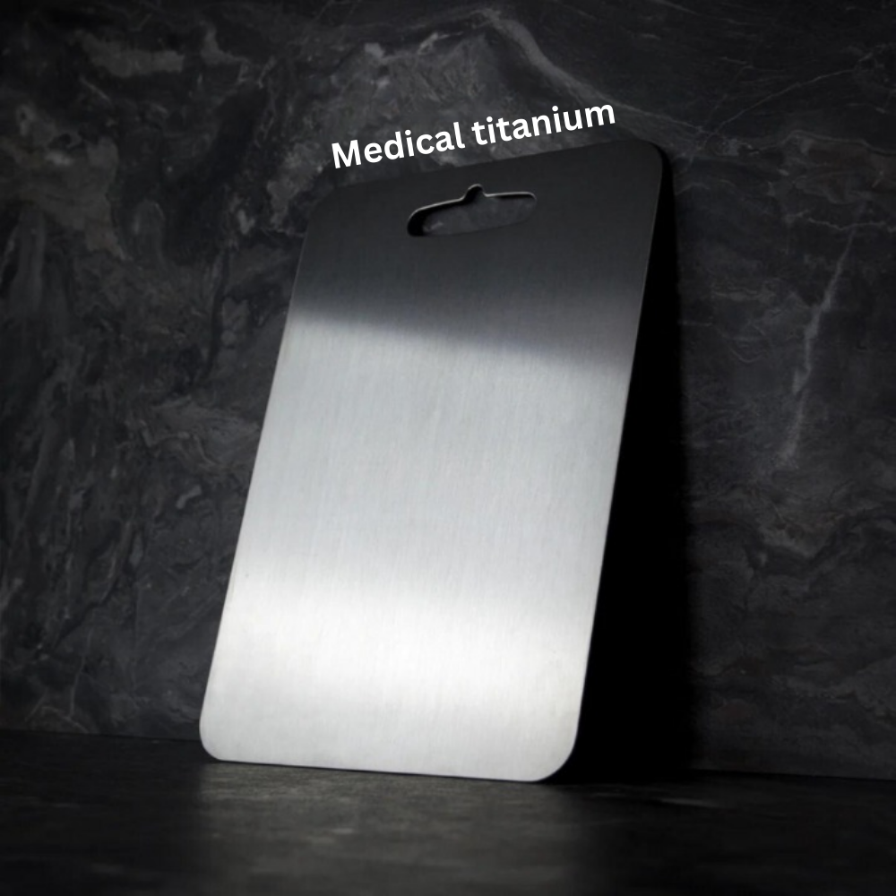 100% Medicinsk Titanium Skærebræt | TitanBoard