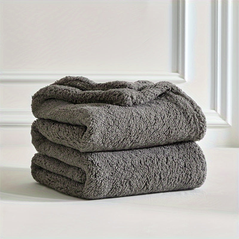 Ultra-Zachte Sherpa Fleece Deken – Warm & Knus voor Bank en Bed | CozyNest