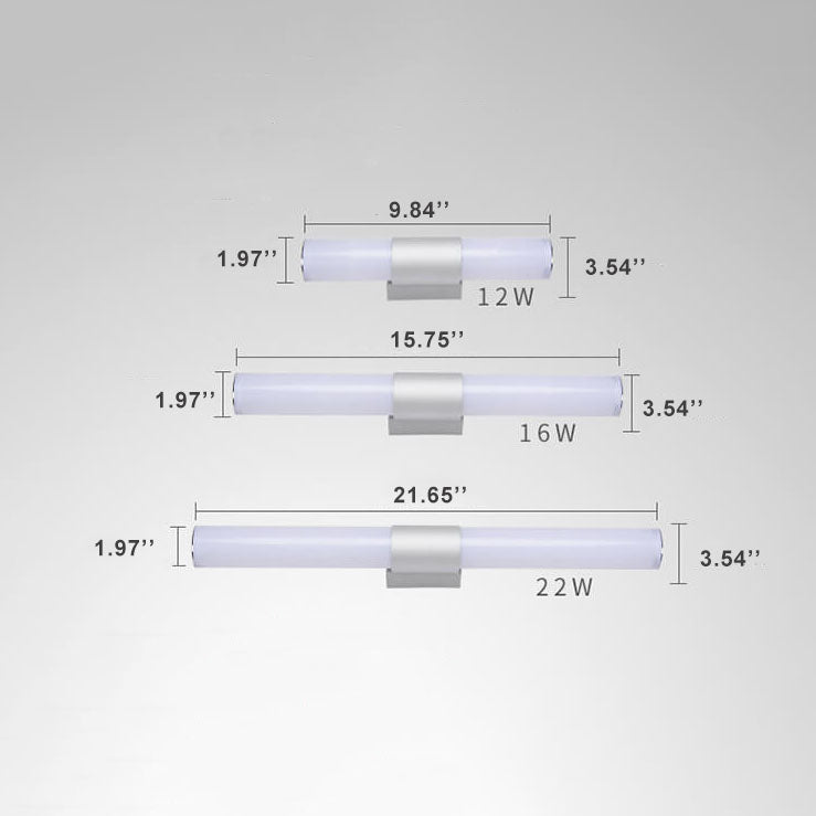 Cylindrisk LED Spejllampe | ReflectGlow