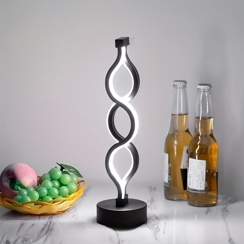 Kreativ & Elegant Spiral Bordlampe | SpiralGlow