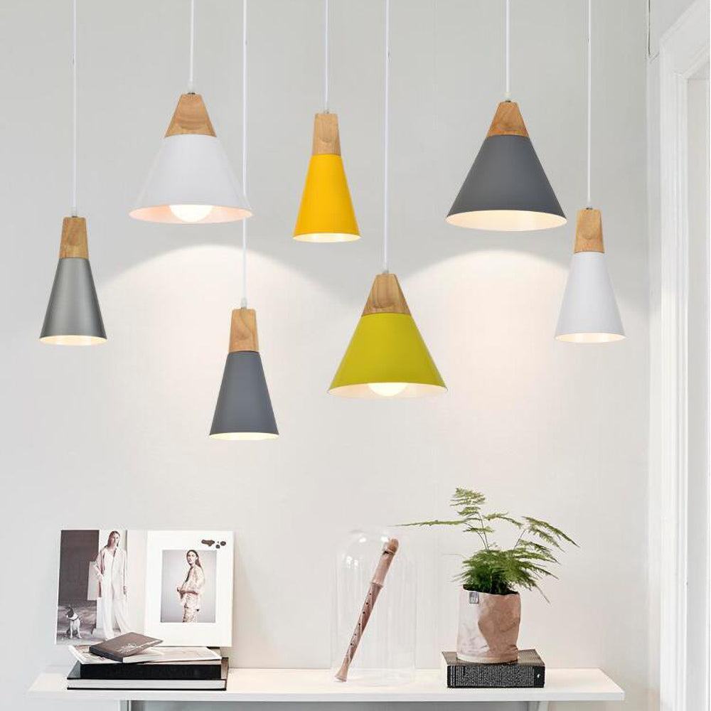 Minimalist Wooden Pendant Lamp | NordicLight