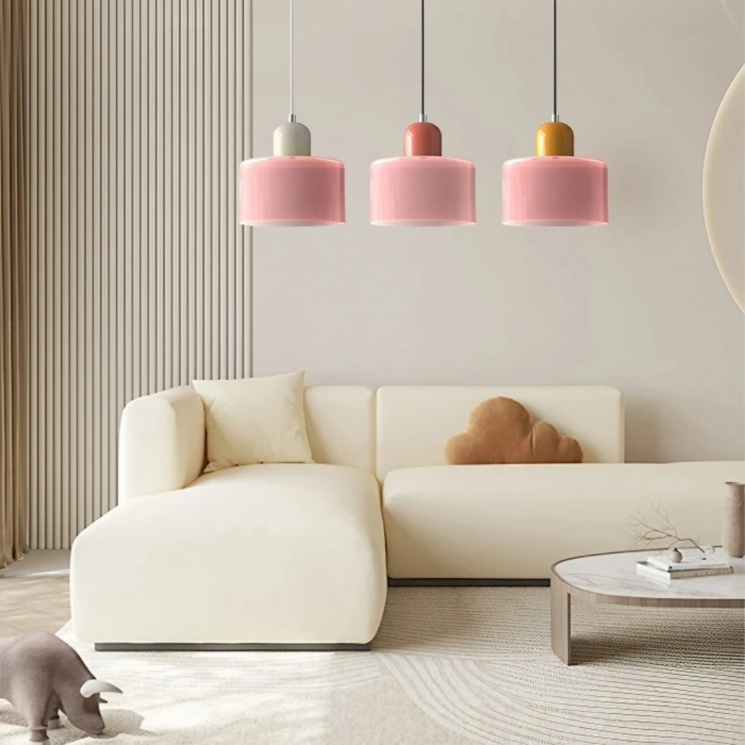 Retro Sunset Glow Hanglamp | LuxeGlow