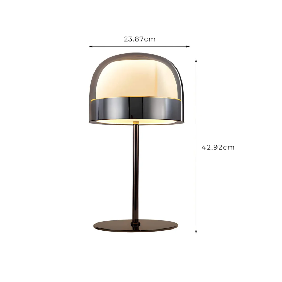 Trellino Bordlampe – Moderne Elegance | GlassTouch