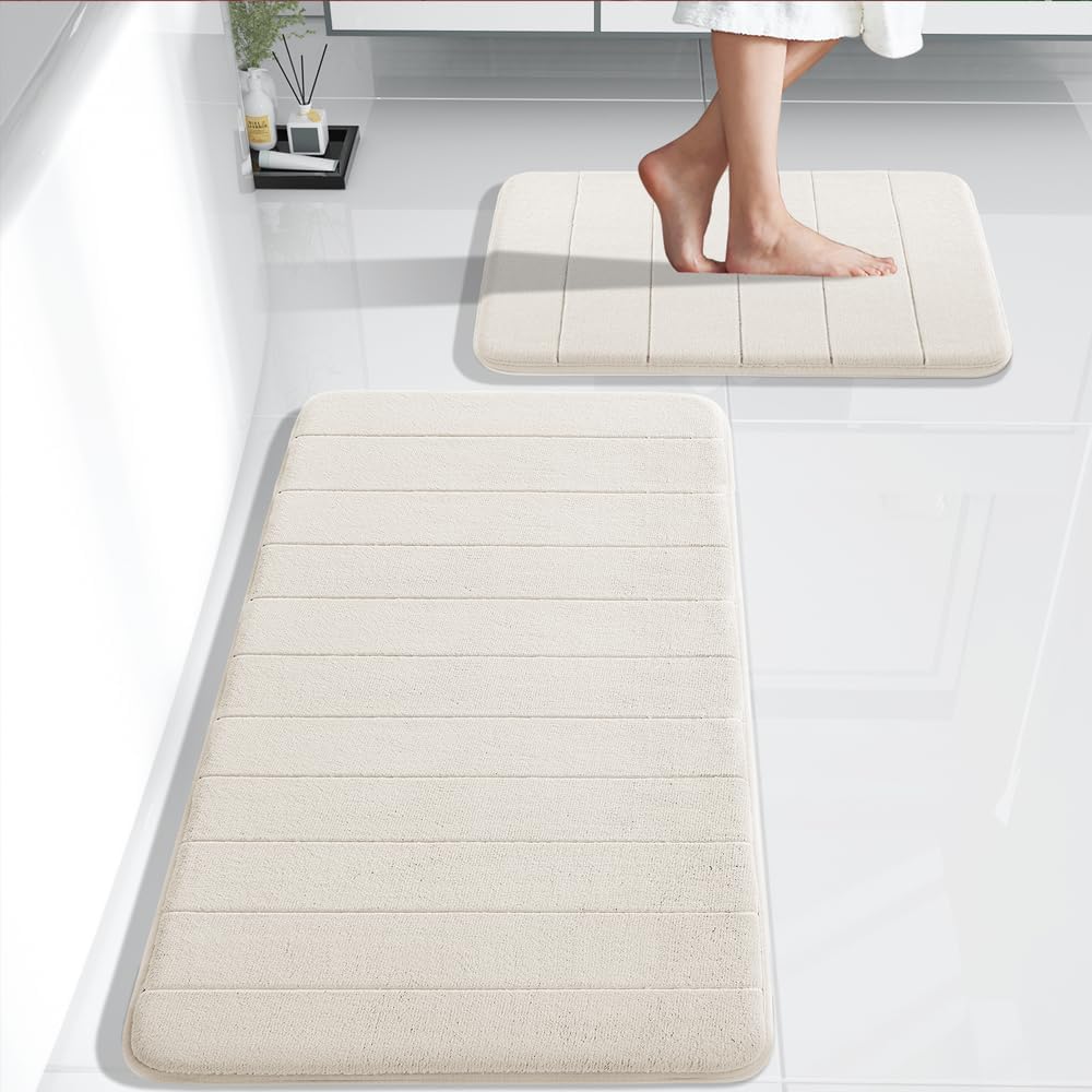 Soft & Non-Slip Bathroom Mat Set | LuxeMat