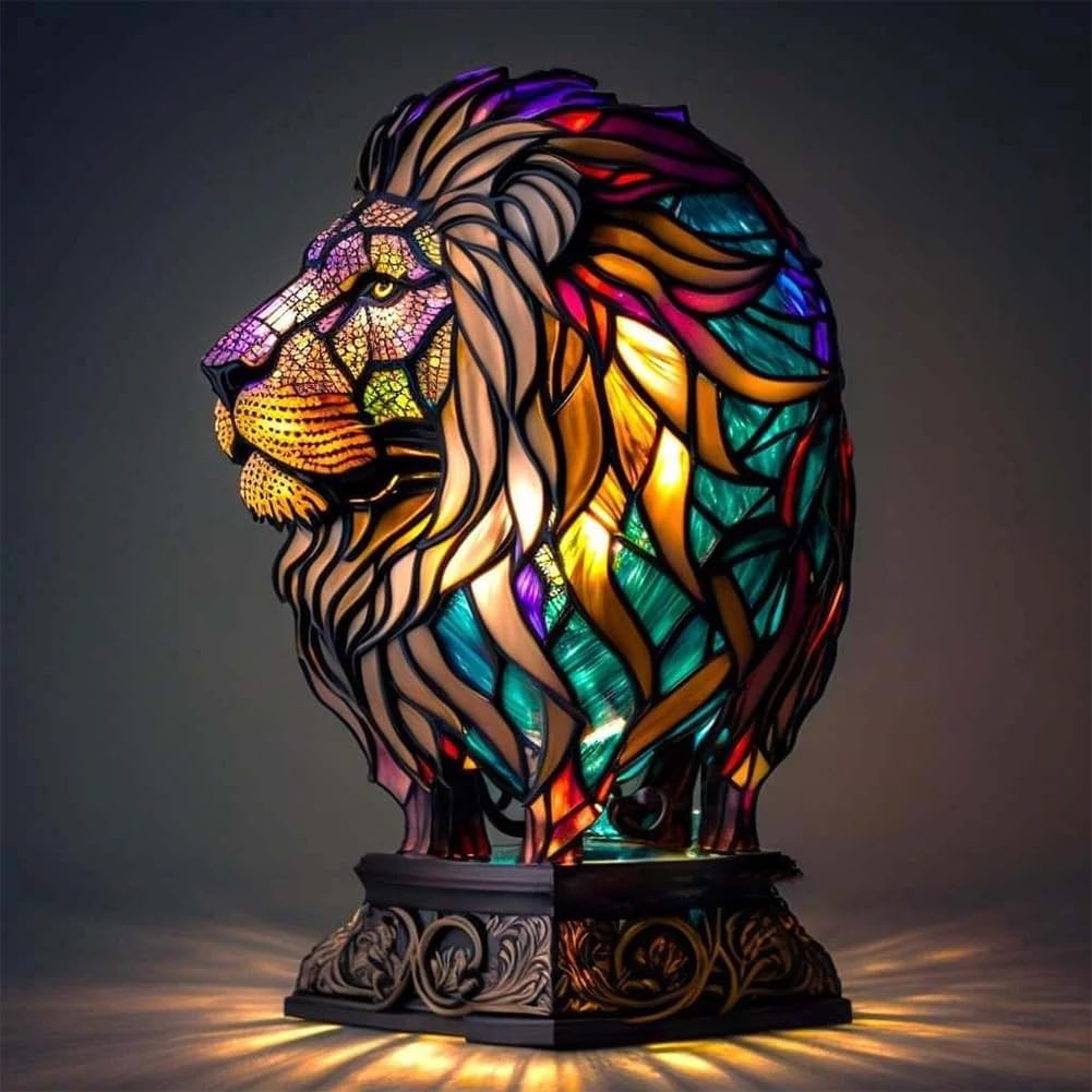 Premium & Elegant Glas Dyr Lampe | LuxeBeast