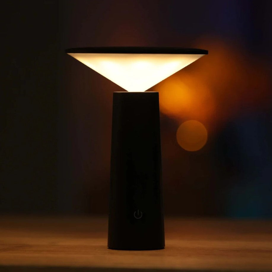 LED Outdoor Table Lamp with Adjustable Arm | FlexiGlow