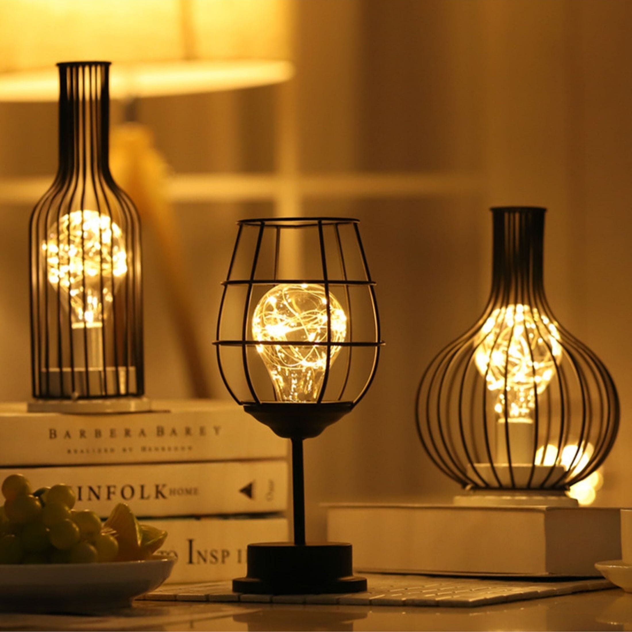 Eva Luxe NoirLume Bordlampe | Stilfuld Elegance til Dit Hjem