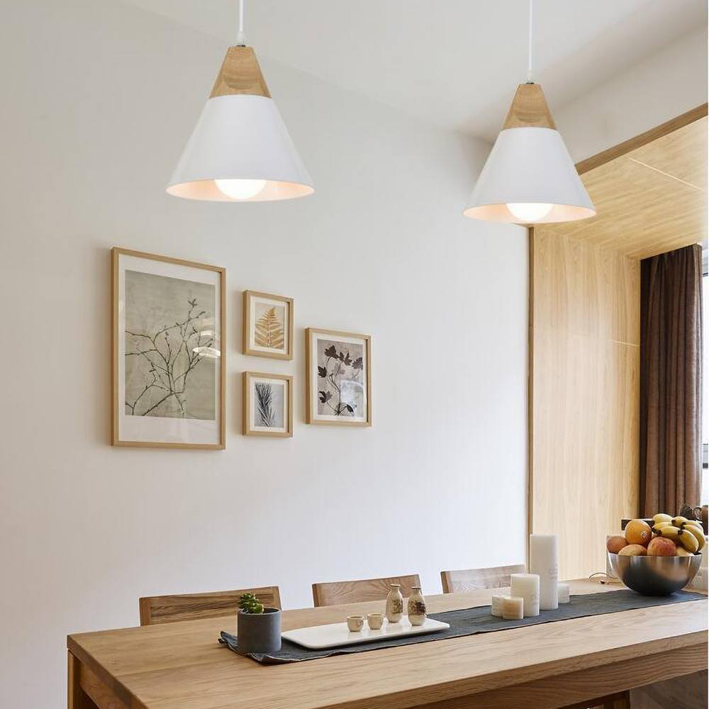 Minimalist Wooden Pendant Lamp | NordicLight