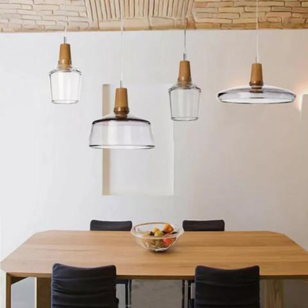 Moderne Mix Hanglamp | GlassWood