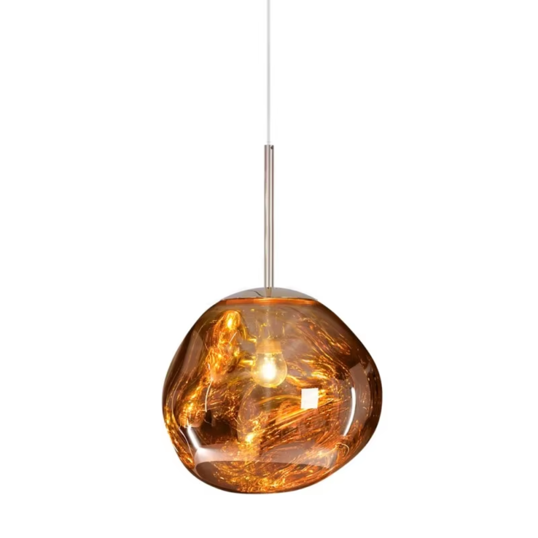 Amber Orb Hanglamp | LuxeGlow