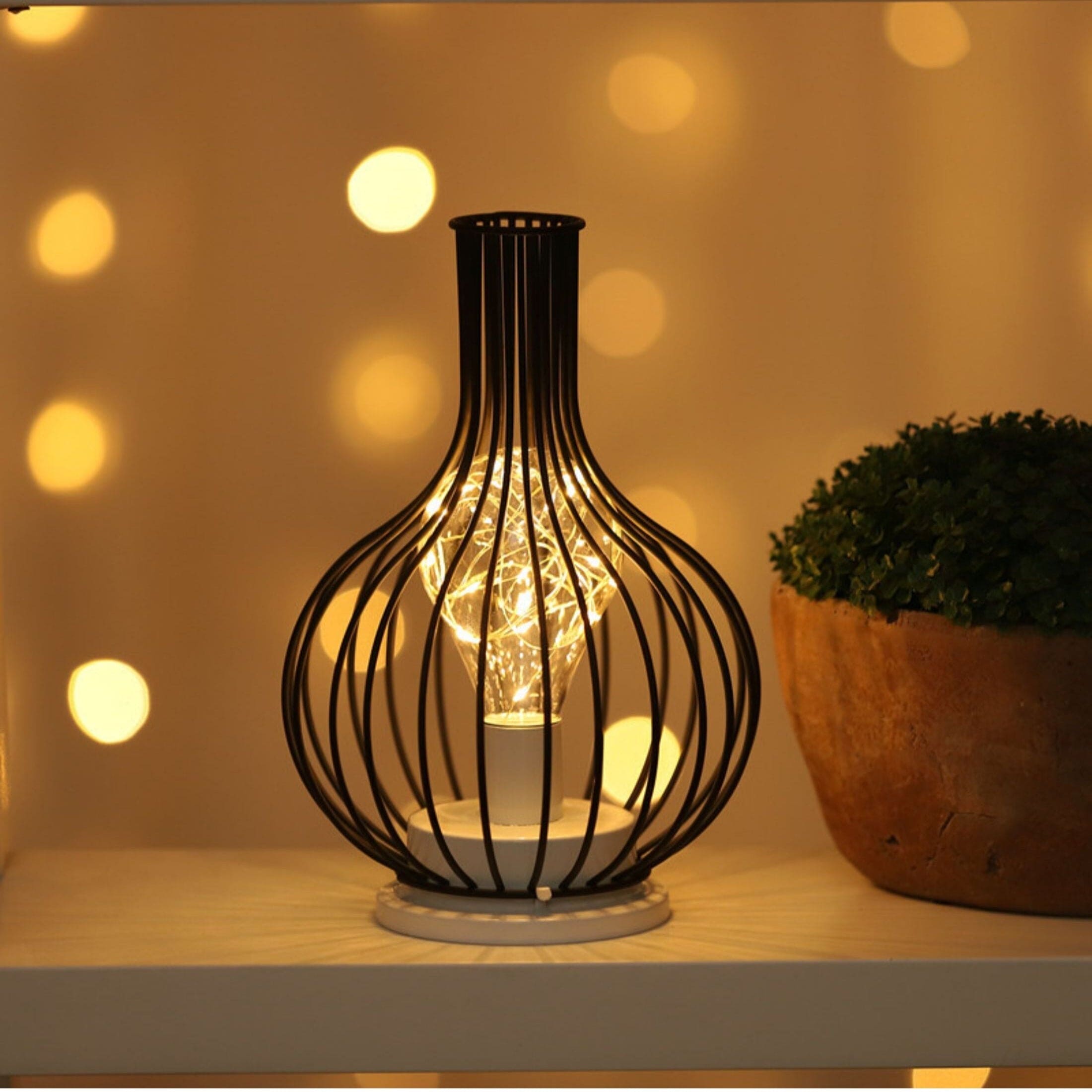 Eva Luxe NoirLume Bordlampe | Stilfuld Elegance til Dit Hjem