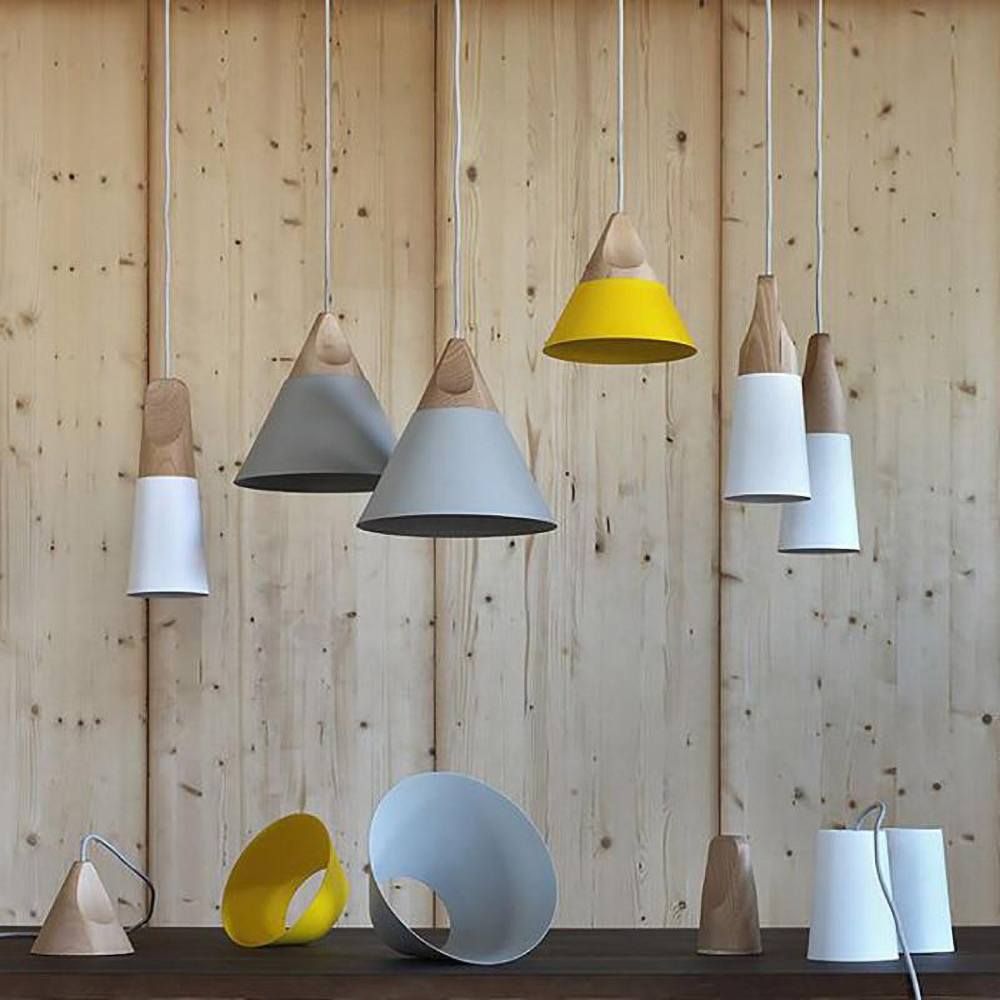 Minimalist Wooden Pendant Lamp | NordicLight