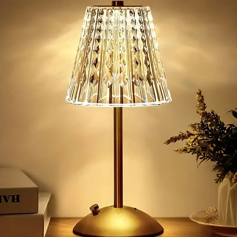 Moderne og Luksuskrystal Bordlampe | CrystalLux