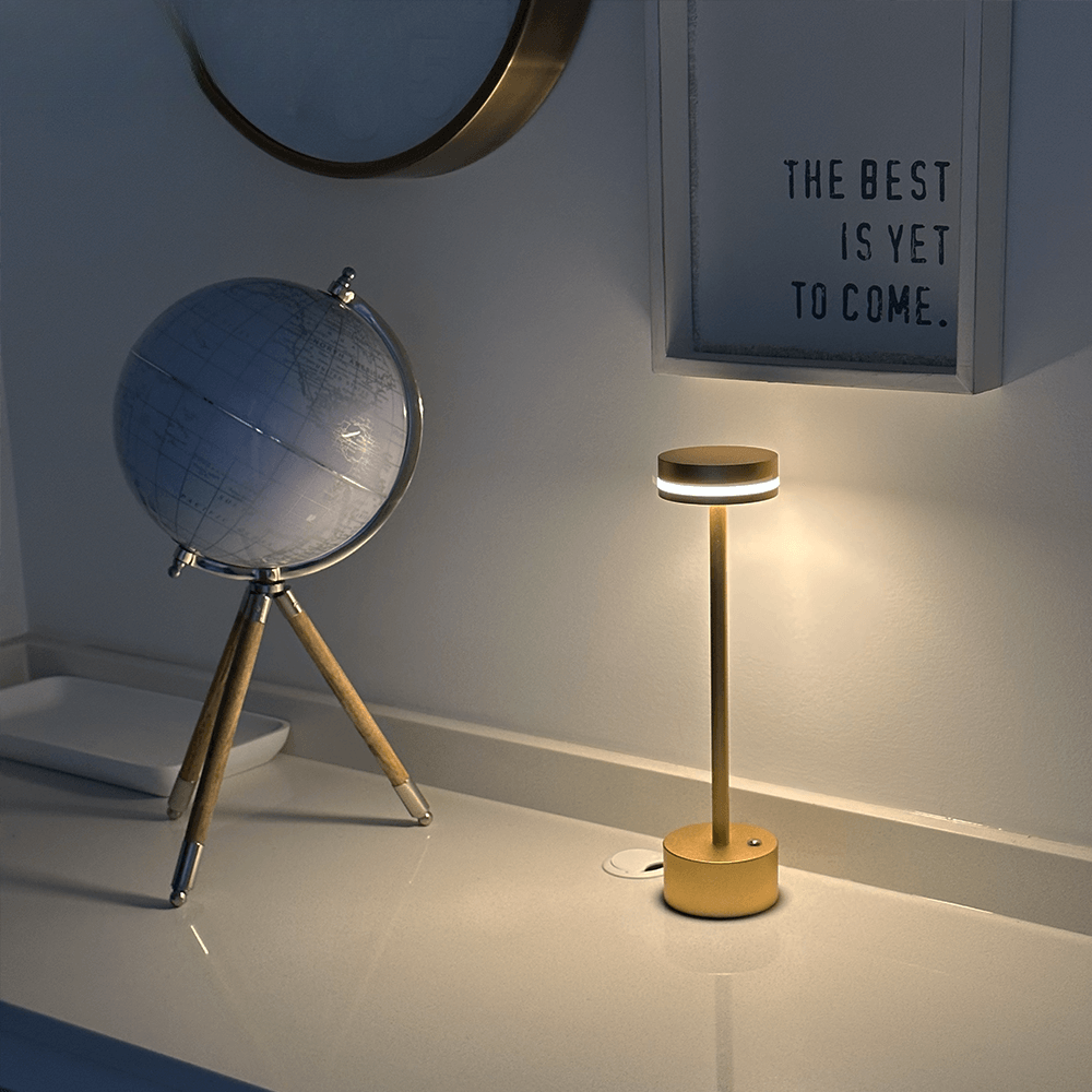 Wireless Table Lamp – Minimalist and Functional Design | GlowLite