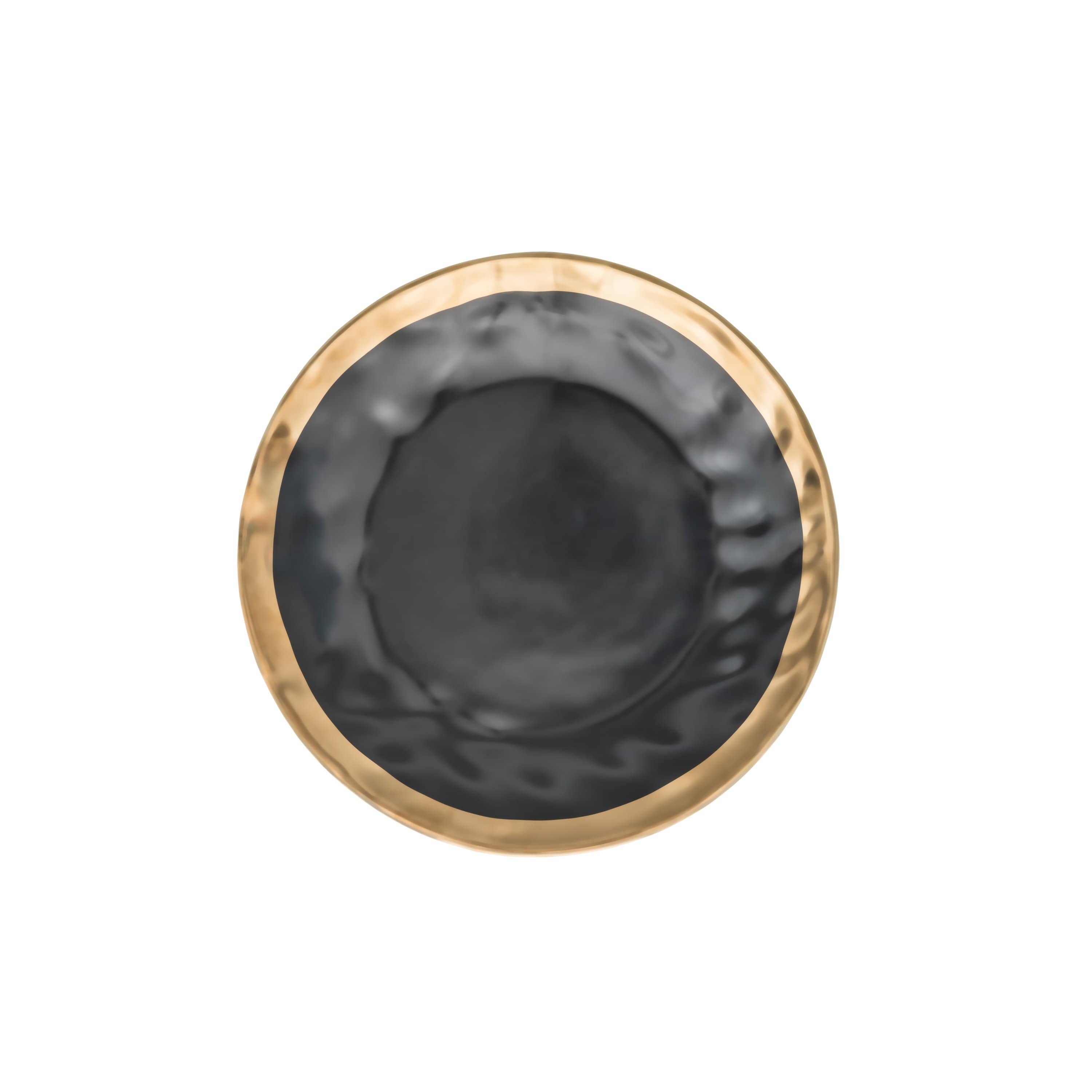 Onyx Plate Set - Luxurious and Elegant (Set of 2) | GildedOnyx