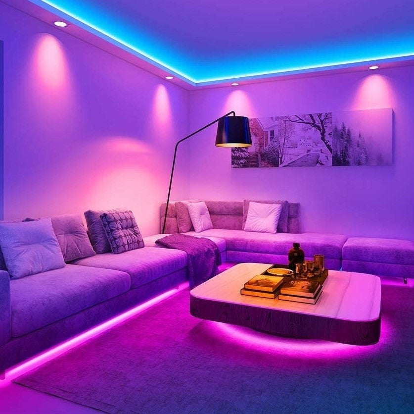 Fjernstyret Farve-LED-strip | GlowFlex