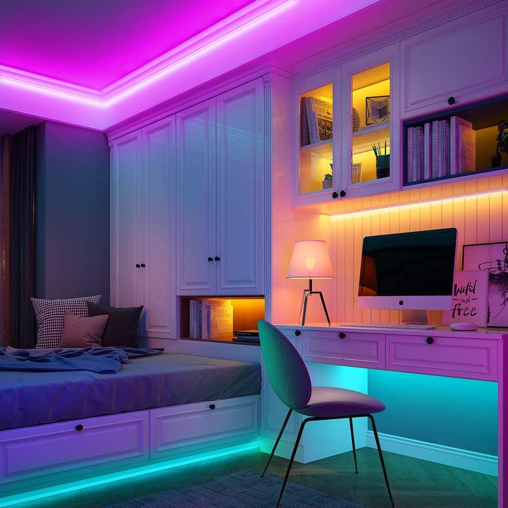 Fjernstyret Farve-LED-strip | GlowFlex