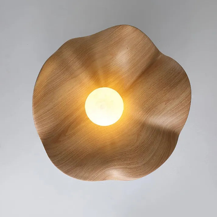 Unique ceiling lamp in natural materials | NatureLume