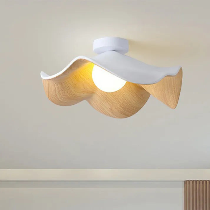 Unique ceiling lamp in natural materials | NatureLume