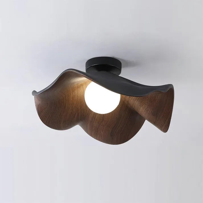 Unique ceiling lamp in natural materials | NatureLume