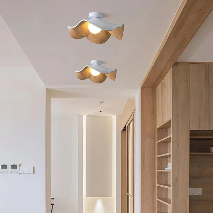 Unique ceiling lamp in natural materials | NatureLume