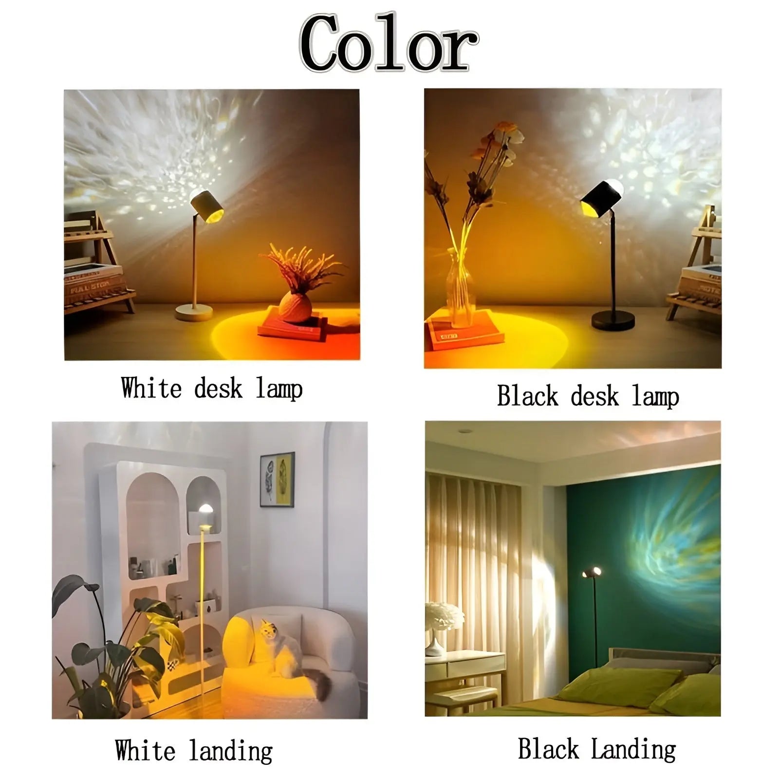 Color changing projection lamp | ColorWave