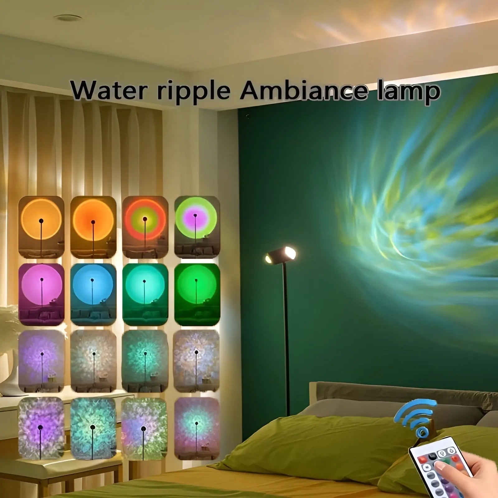 Color changing projection lamp | ColorWave