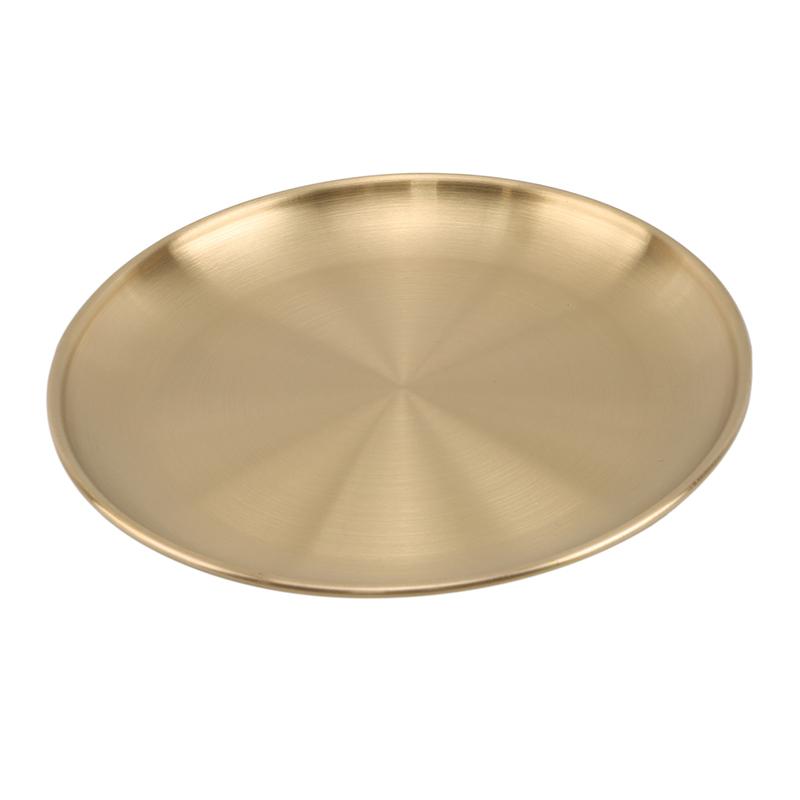 Golden Element Plate Collection - Elegant 3-piece Set | GoldEdge