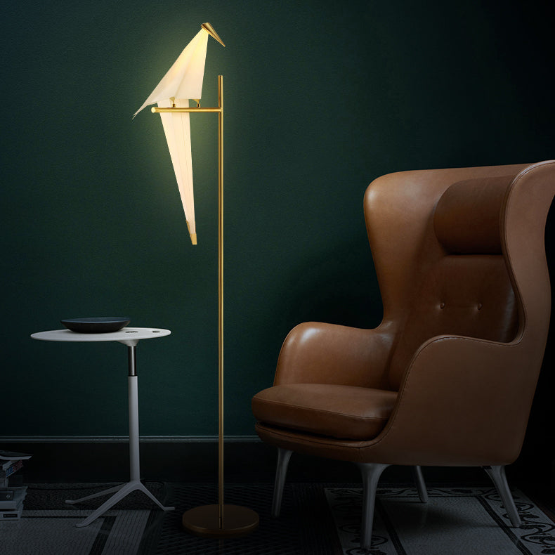 Elegant Origami Fuglelampe | BirdLight