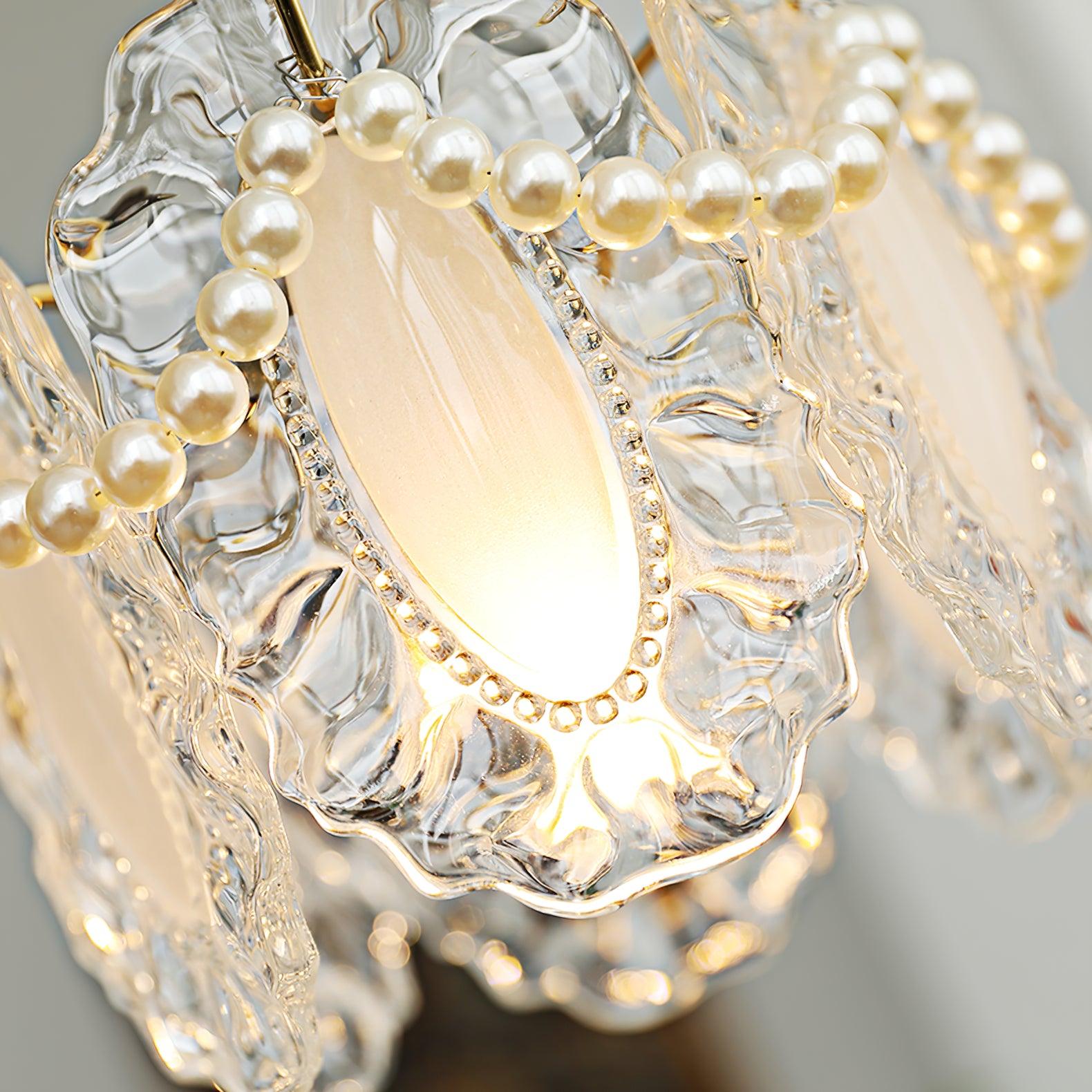 Funkelnde Kristall-Deckenlampe | Glitzerkristall