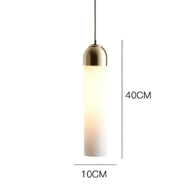 Modern LED Glass Hanging Lamp | LumiGlobe