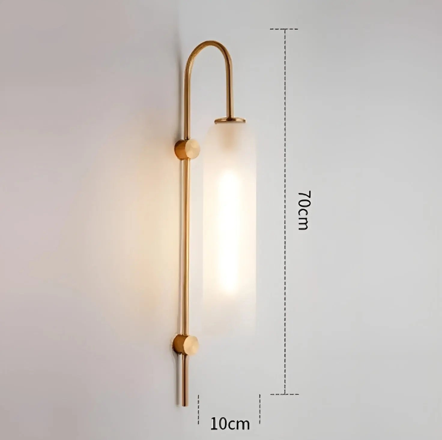 Modern LED Glass Hanging Lamp | LumiGlobe