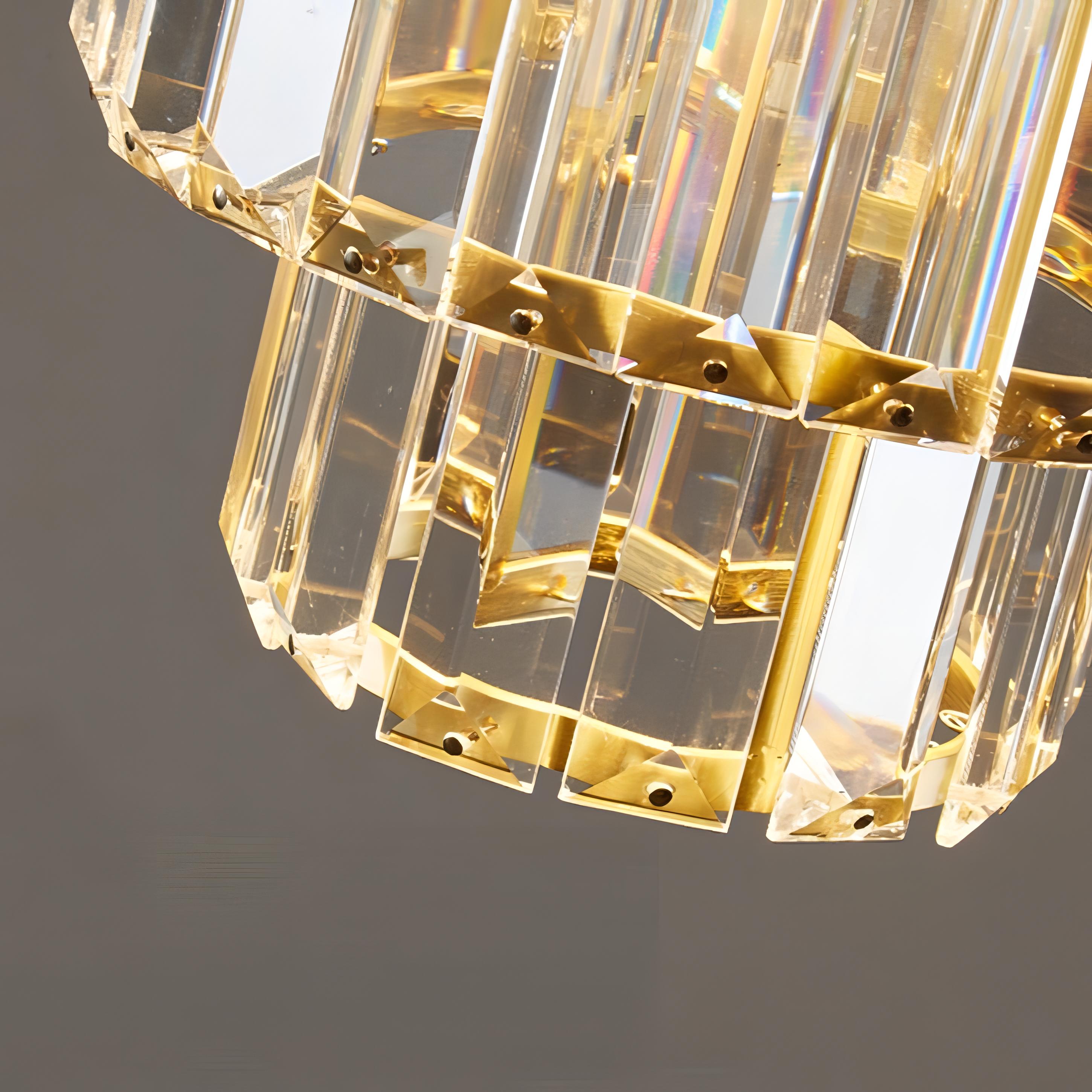 FernandoÉlégance – Ceiling lamp in Structured Crystal