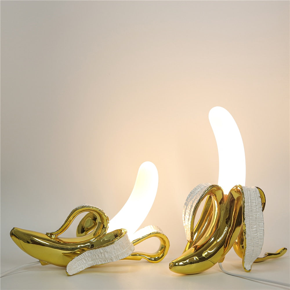 Bananformet Art Deco Lampe | DecoBanana