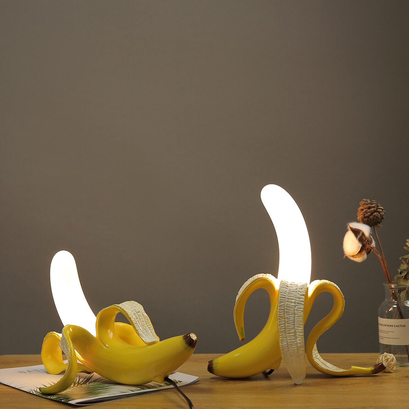 Bananformet Art Deco Lampe | DecoBanana