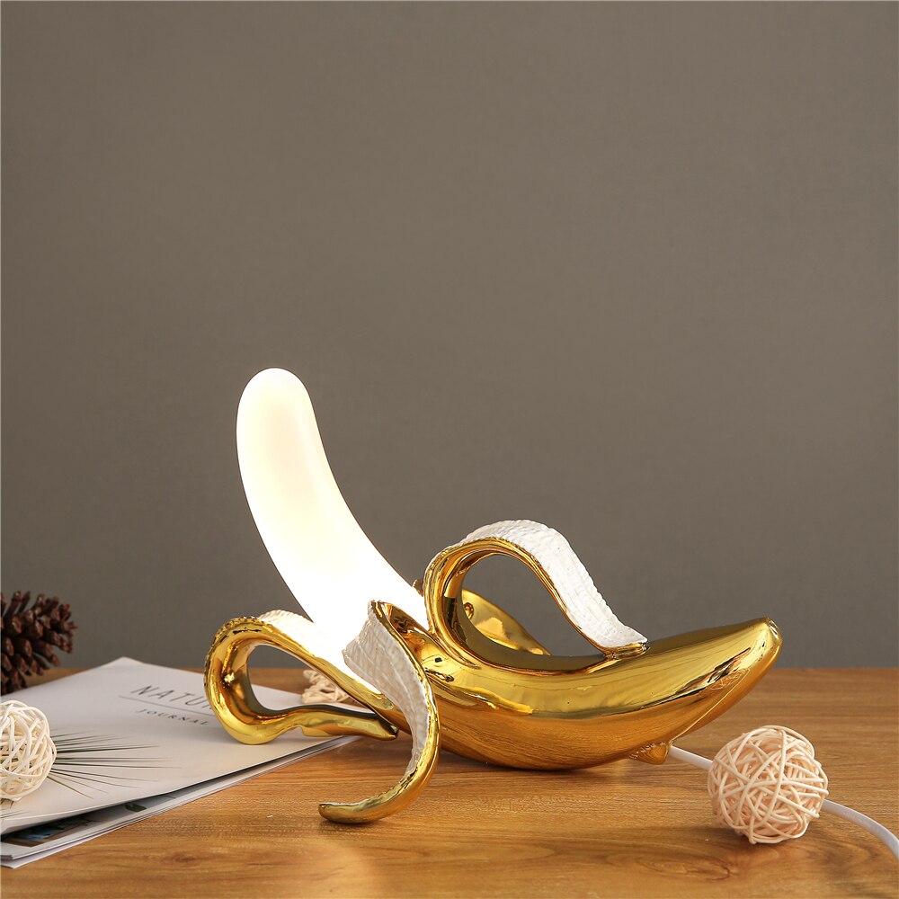 Bananformet Art Deco Lampe | DecoBanana