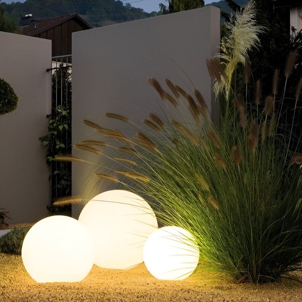 GlimmerSphere LED Outdoor Decoration – Color Changing, Waterproof Floating Bulbs | GlowOrbs