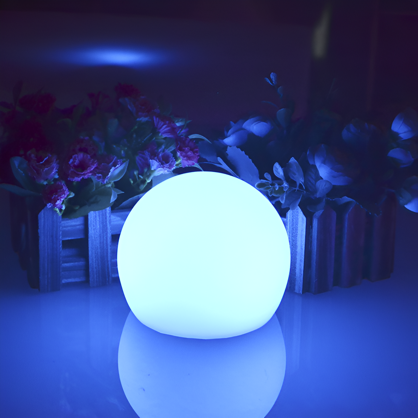 GlimmerSphere LED Outdoor Decoration – Color Changing, Waterproof Floating Bulbs | GlowOrbs