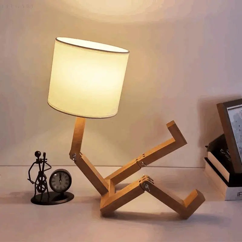 Unique & Humanoid Style Desk Lamp | HumanLite