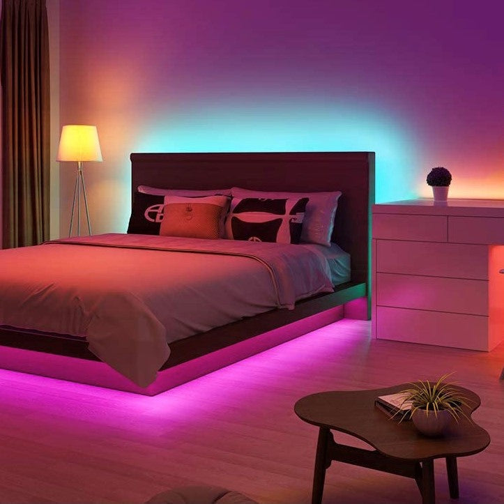 Fjernstyret Farve-LED-strip | GlowFlex