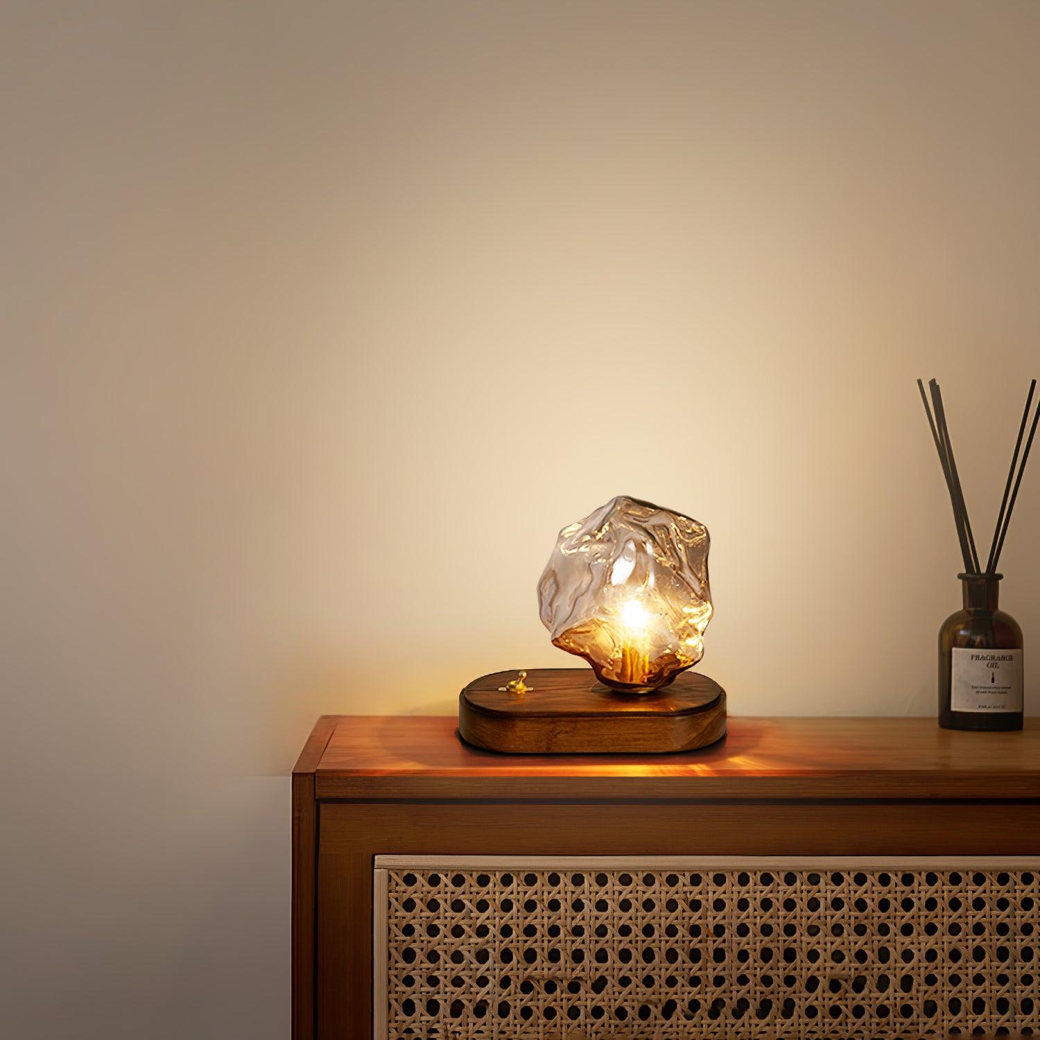 Moderne Glasblok Lampe | ClarityCube