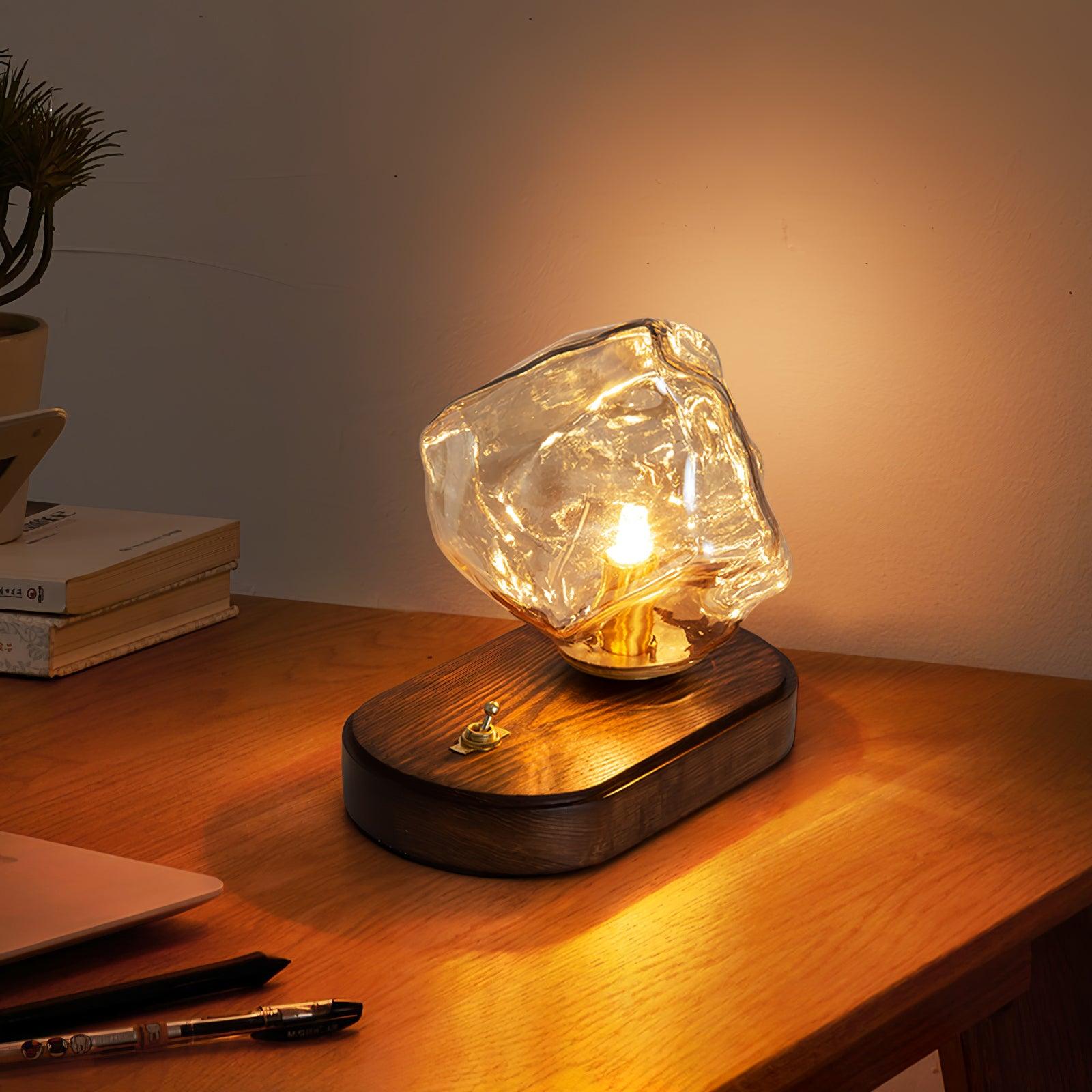 Moderne Glasblok Lampe | ClarityCube