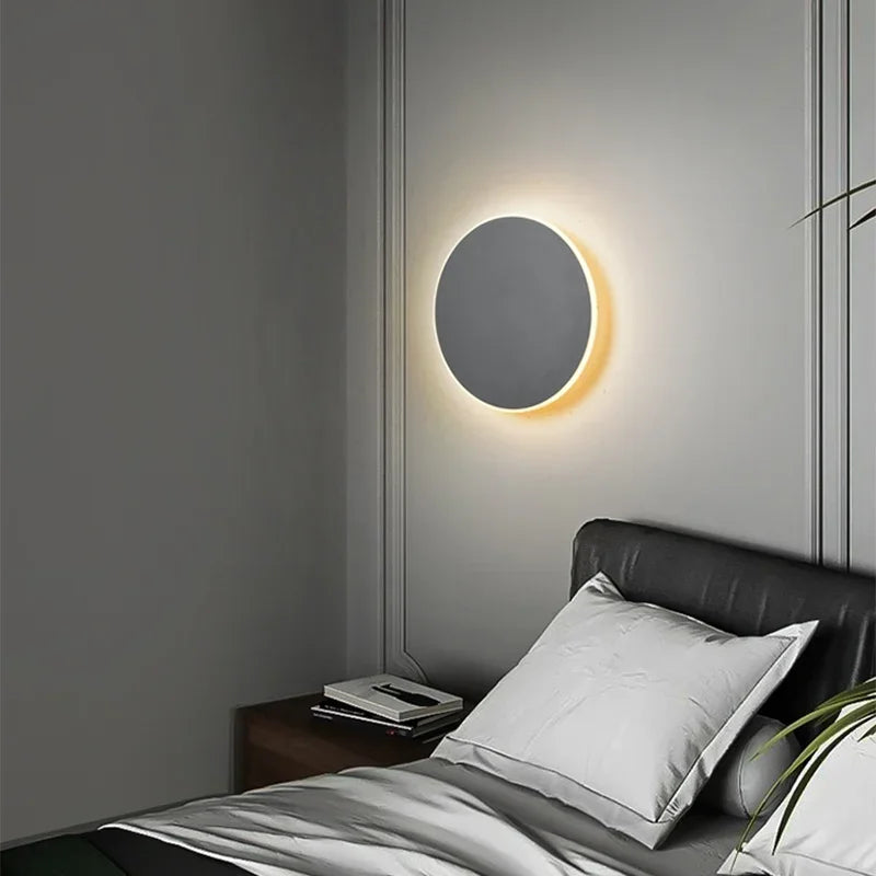 Sleeksphere - Round LED Touch Wall Lamp