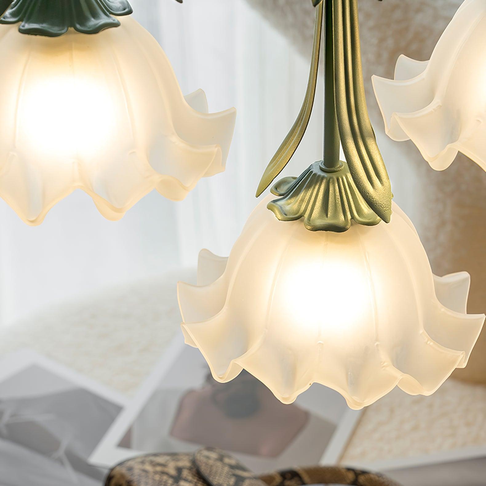 Ceiling lamp with floral pattern | Floralis